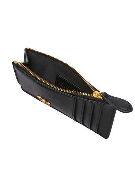 Portacarte Pinko donna 100251 A0F1 Z99Q  nero oro PINKO | Portafogli | 100251 A0F1Z99Q